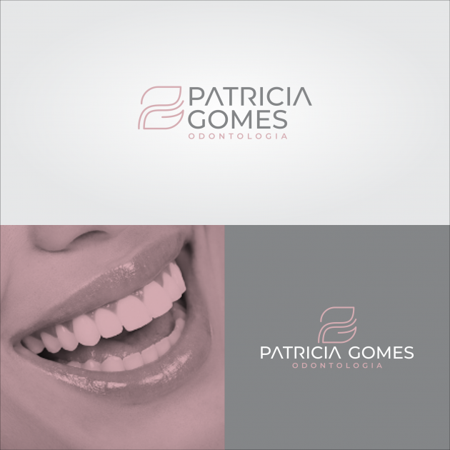 A nova marca Patrícia Gomes é minimalista e elegante, com cores discretas e contrastantes, uma tipografia de fácil leitura e uma composição cheia de personalidade. Seu símbolo é composto pelas iniciais PG, trazendo significado ao nome da empresa. para PATRÍCIA GOMES ODONTOLOGIA